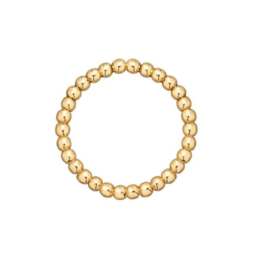 Pierscionki Selfie Jewellery | Pierscionek Full Moon Gold 2Mm -