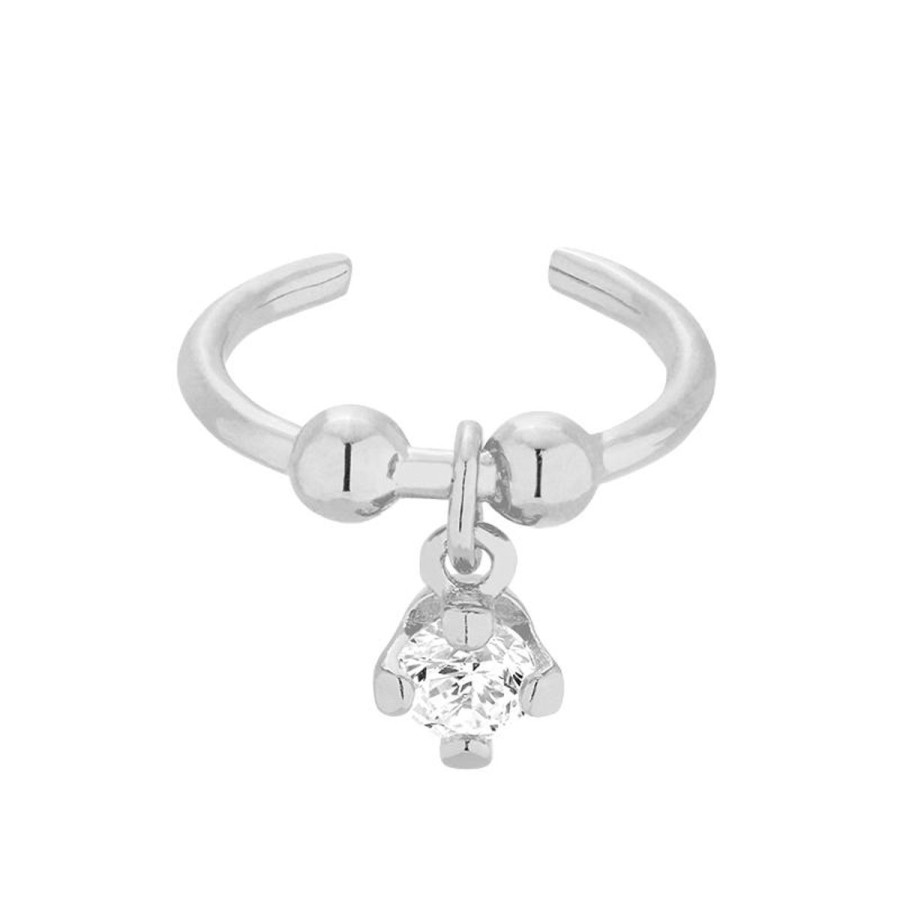 Kolczyki Selfie Jewellery | Kolczyk Top Flare Silver -