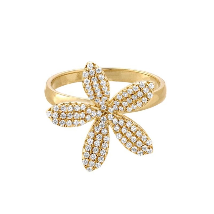 Pierscionki Selfie Jewellery | Pierscionek Lily Gold -