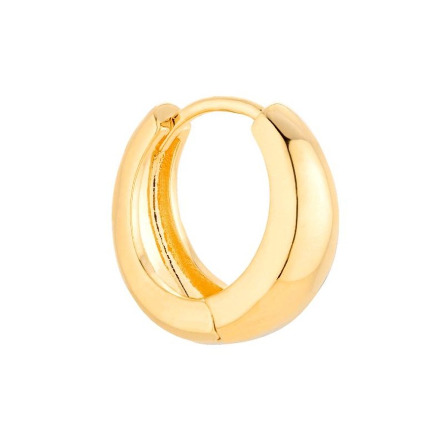 Kolczyki Selfie Jewellery | Kolczyk Venice Medium Gold -