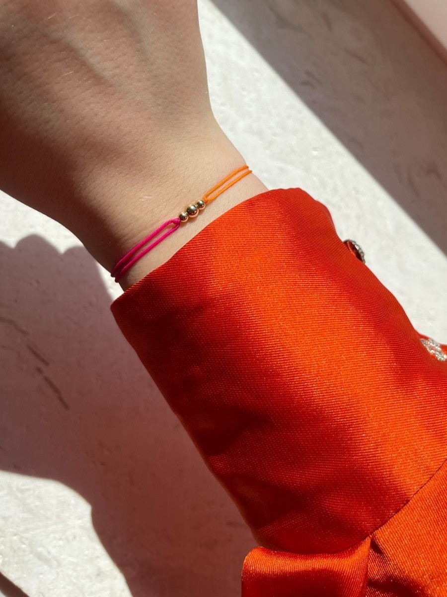 Bransoletki Selfie Jewellery | Bransoletka Raspberry And Peach -