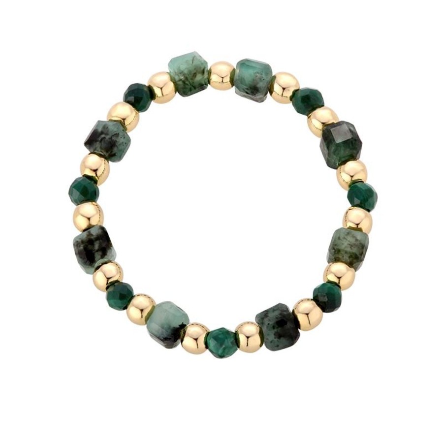 Pierscionki Selfie Jewellery | Pierscionek Emerald Protection -