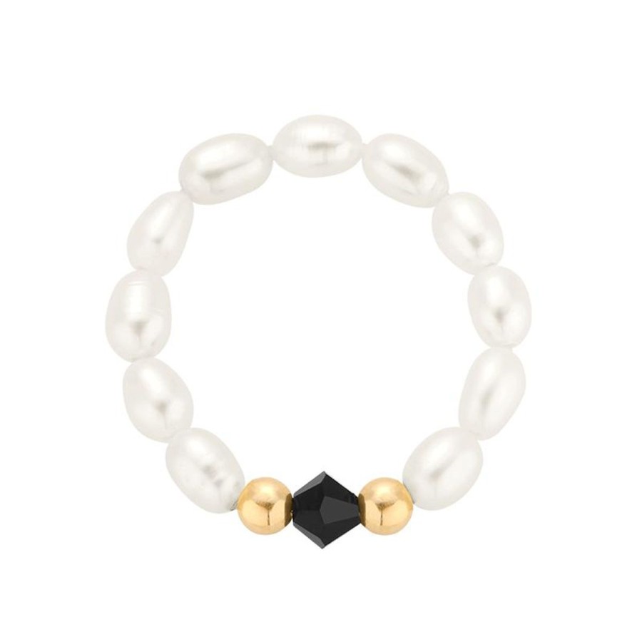 Pierscionki Selfie Jewellery | Pierscionek Z Perla Pearl Queen -