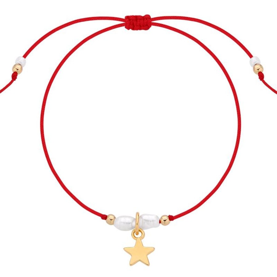 Bransoletki Selfie Jewellery | Bransoletka Falling Star Red -