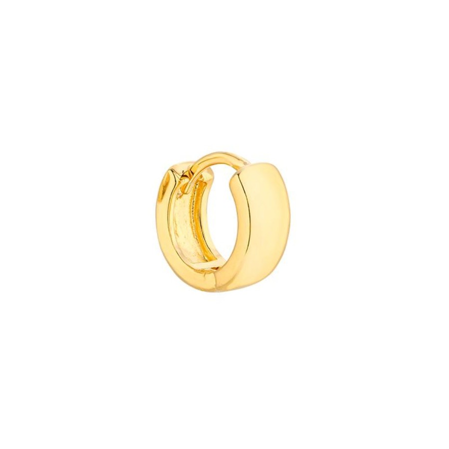 Kolczyki Selfie Jewellery | Kolczyk Baby Hoop Piercing Gold -