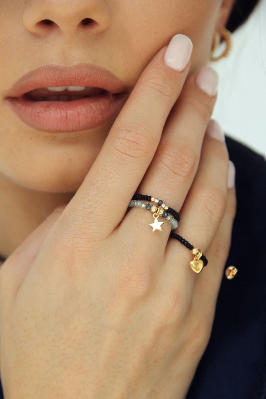 Pierscionki Selfie Jewellery | Pierscionek Z Serduszkiem Love Me -