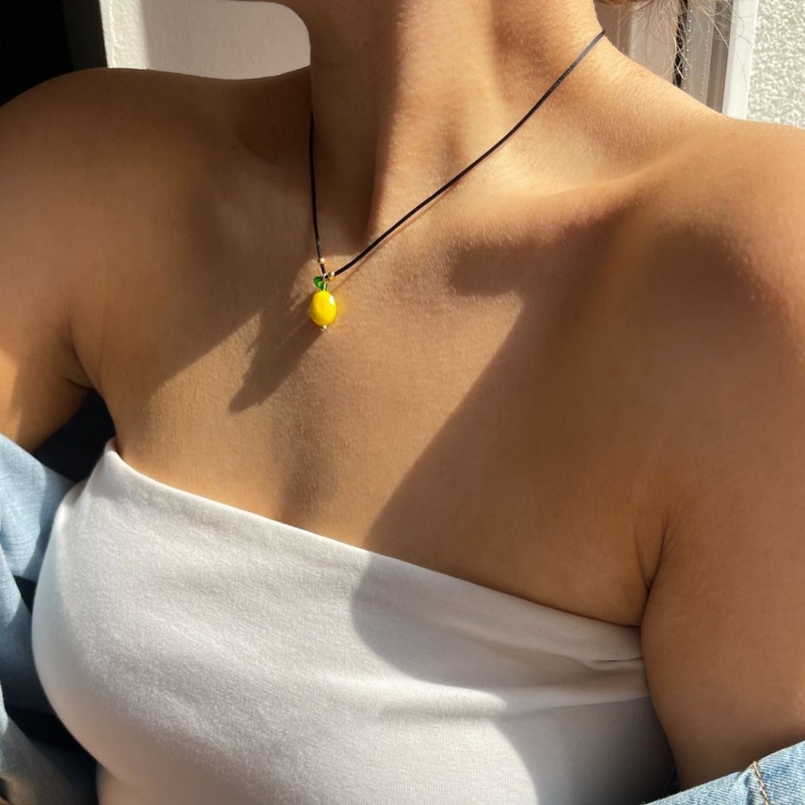 Naszyjniki Selfie Jewellery | Naszyjnik Lemon Kisses -