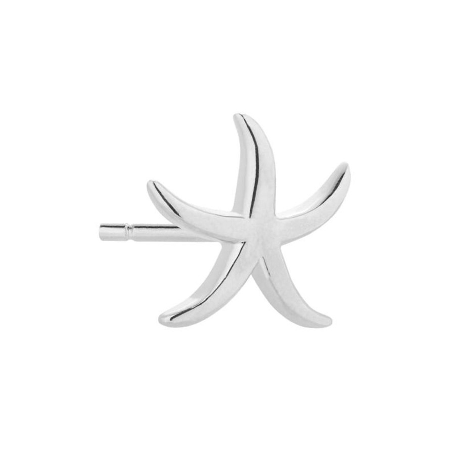 Kolczyki Selfie Jewellery | Kolczyk Mix And Match Starfish Silver -